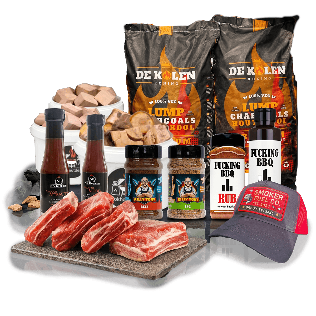 Het Summer BBQ League prijzenpakket met BBQ, snacks en producten van partners