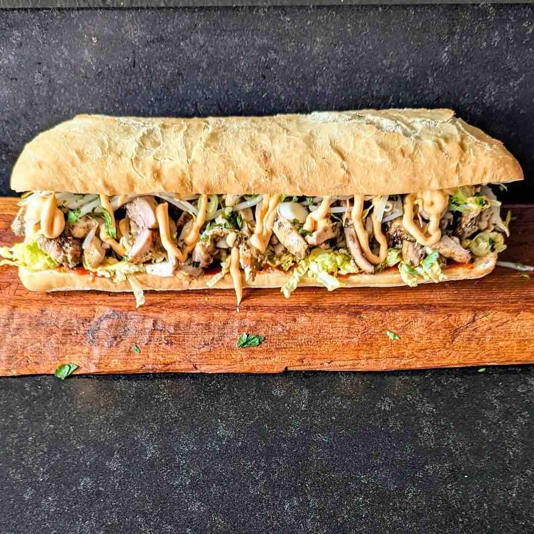 Aziatisch broodje kip