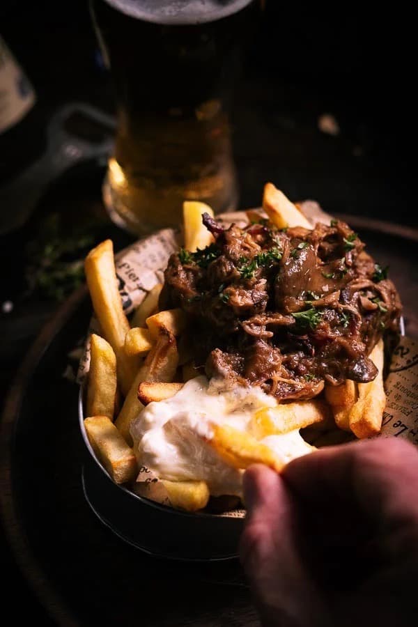 Rundsstoofvlees op de BBQ