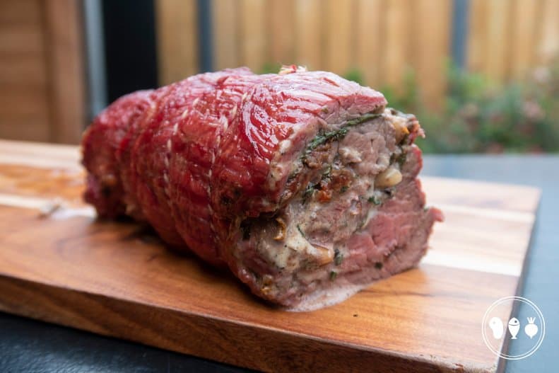 Carpaccio rollade van bavette