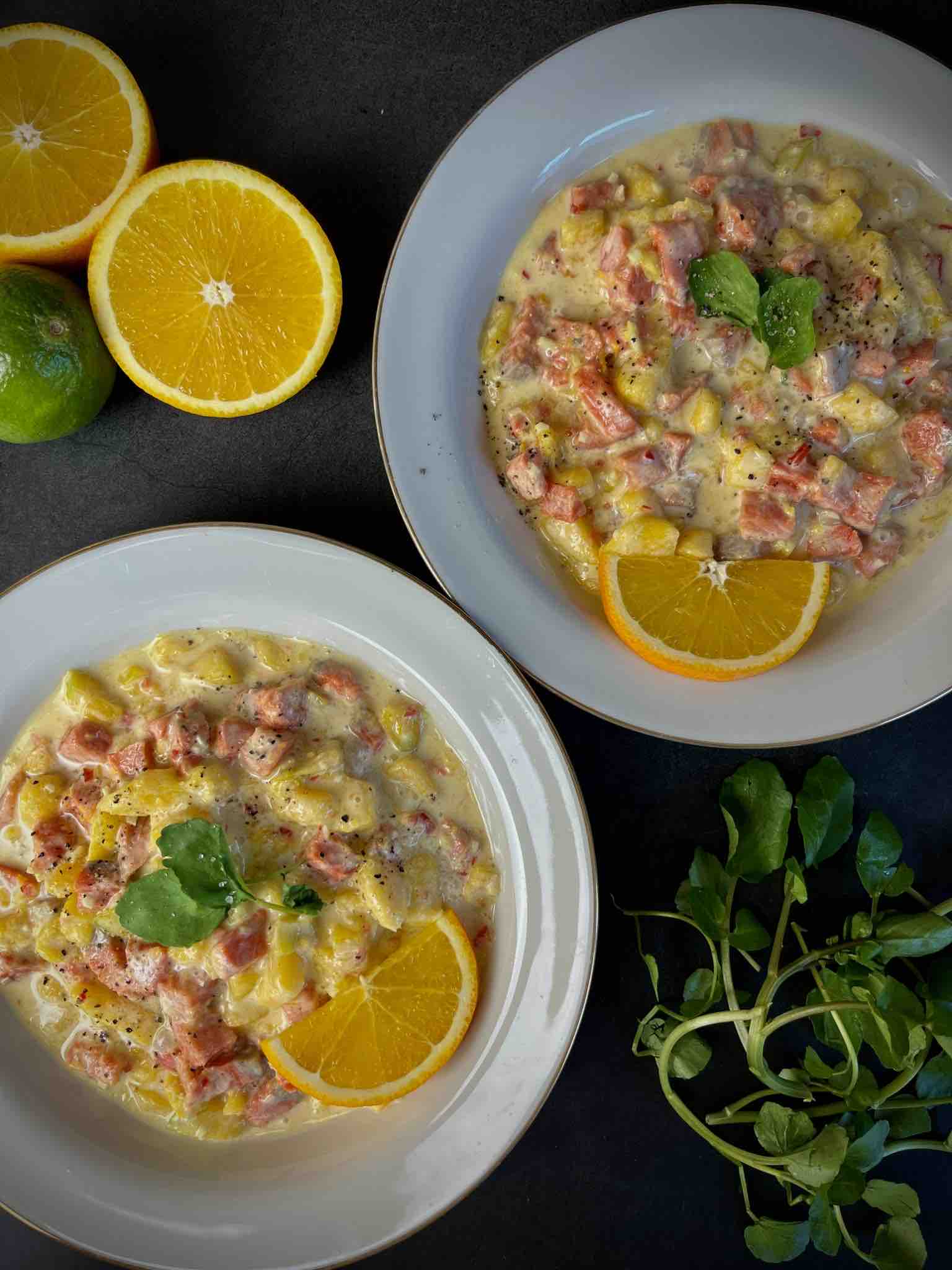 Ceviche van zalm